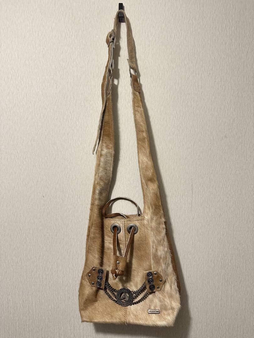 バッグ Vintage 70s Unborn Craf Leather Bag