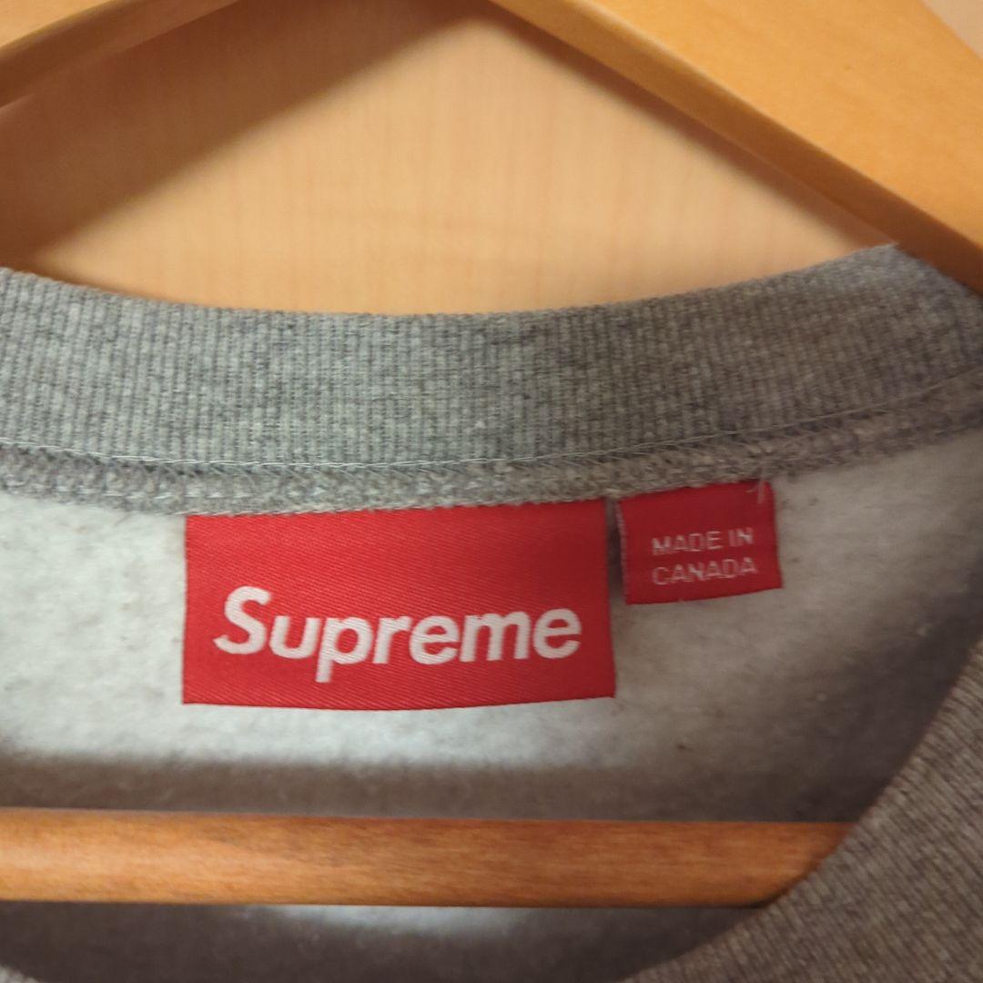 トップス supreme small box logo crewneck sweat