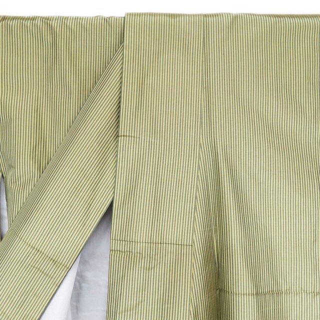 牛首紬 着物 中古 正絹 袷 カジュアル 身丈161cm M A1011-2 画像4