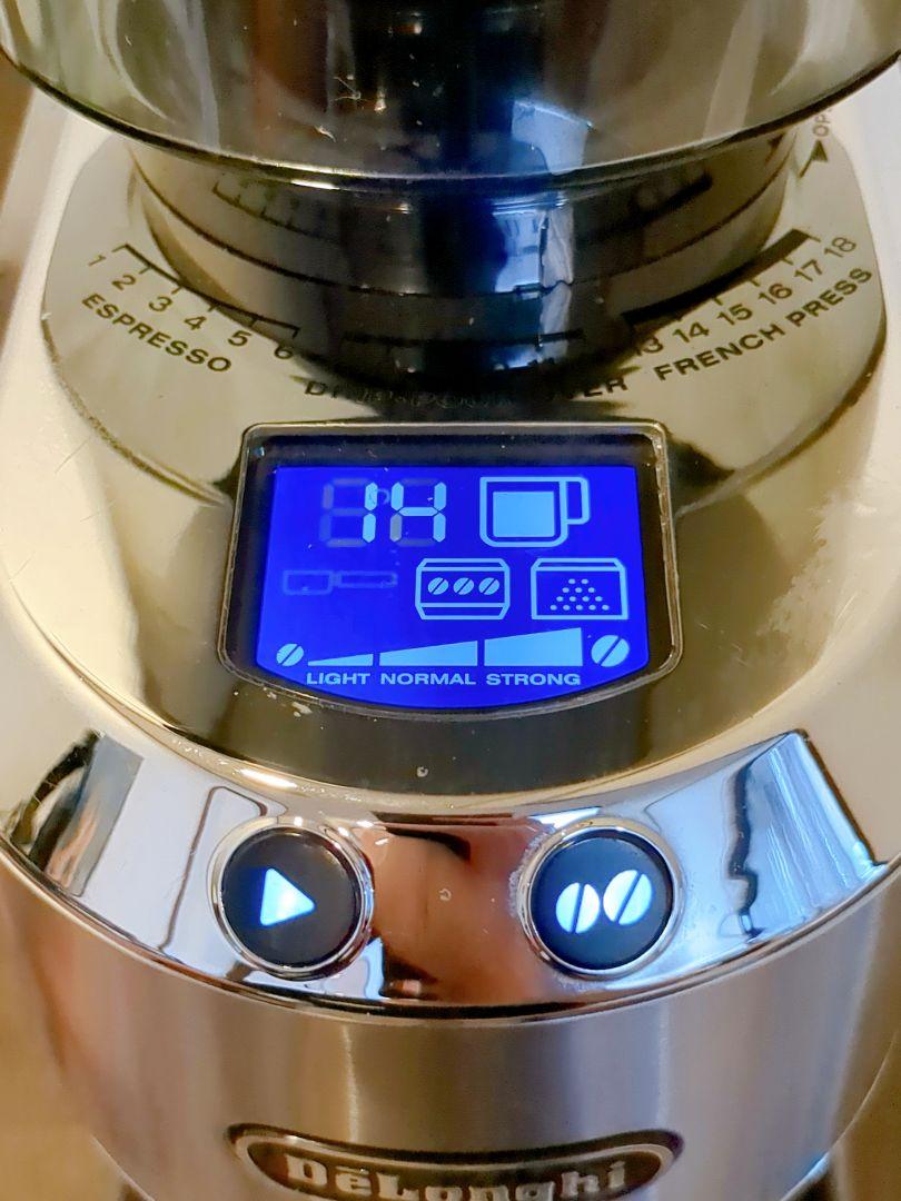 デロンギ コーン式コーヒーグラインダーKG521J-M コーヒーミル