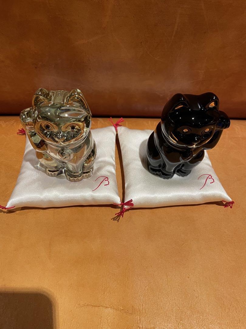バカラ　baccara 招き猫　2点セット