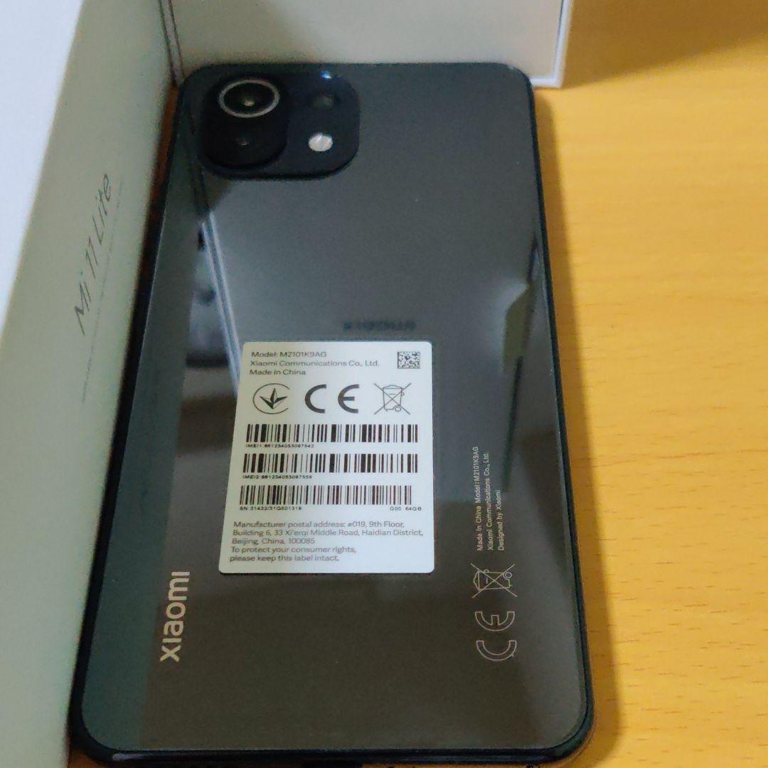 お得NEW Xiaomi Mi 11 Lite 6GB 64GB Global 黒 ckJPx-m88509289363 お得大得価