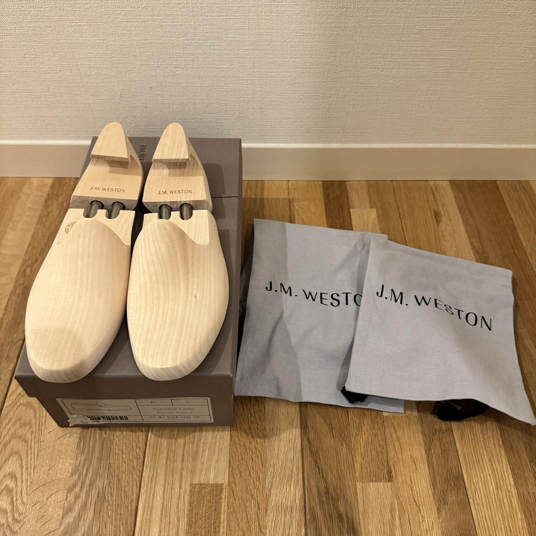 JM WESTON 180 シグニチャーローファー スエード 6/C
