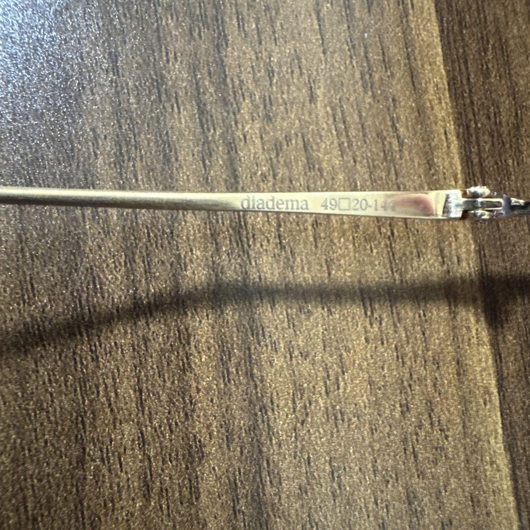 diadema ネイビー×ゴールド