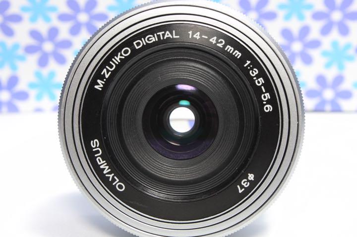のパンケー なめらか電動ズーム❤️オリンパス EZ❤️パンケーキレンズ❤ VD7BM-m88510507733 14-42mm こちらをク