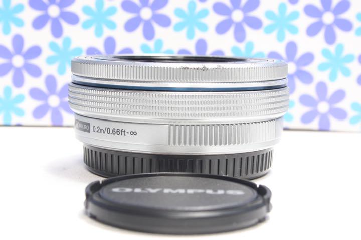 のパンケー なめらか電動ズーム❤️オリンパス EZ❤️パンケーキレンズ❤ VD7BM-m88510507733 14-42mm こちらをク