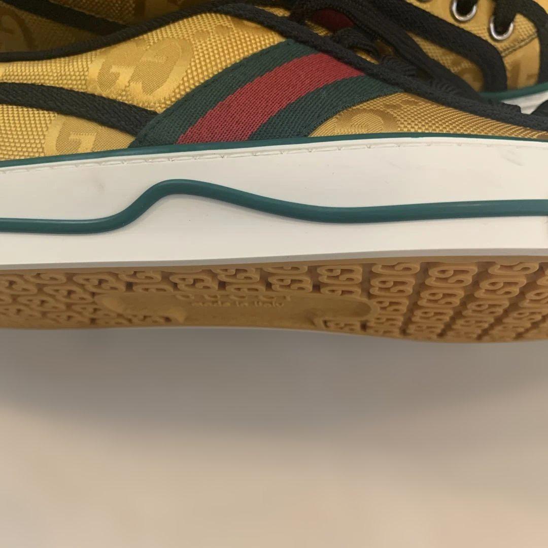 GUCCI スニーカー イエロー　ウェブライン　未使用　ミケーレ