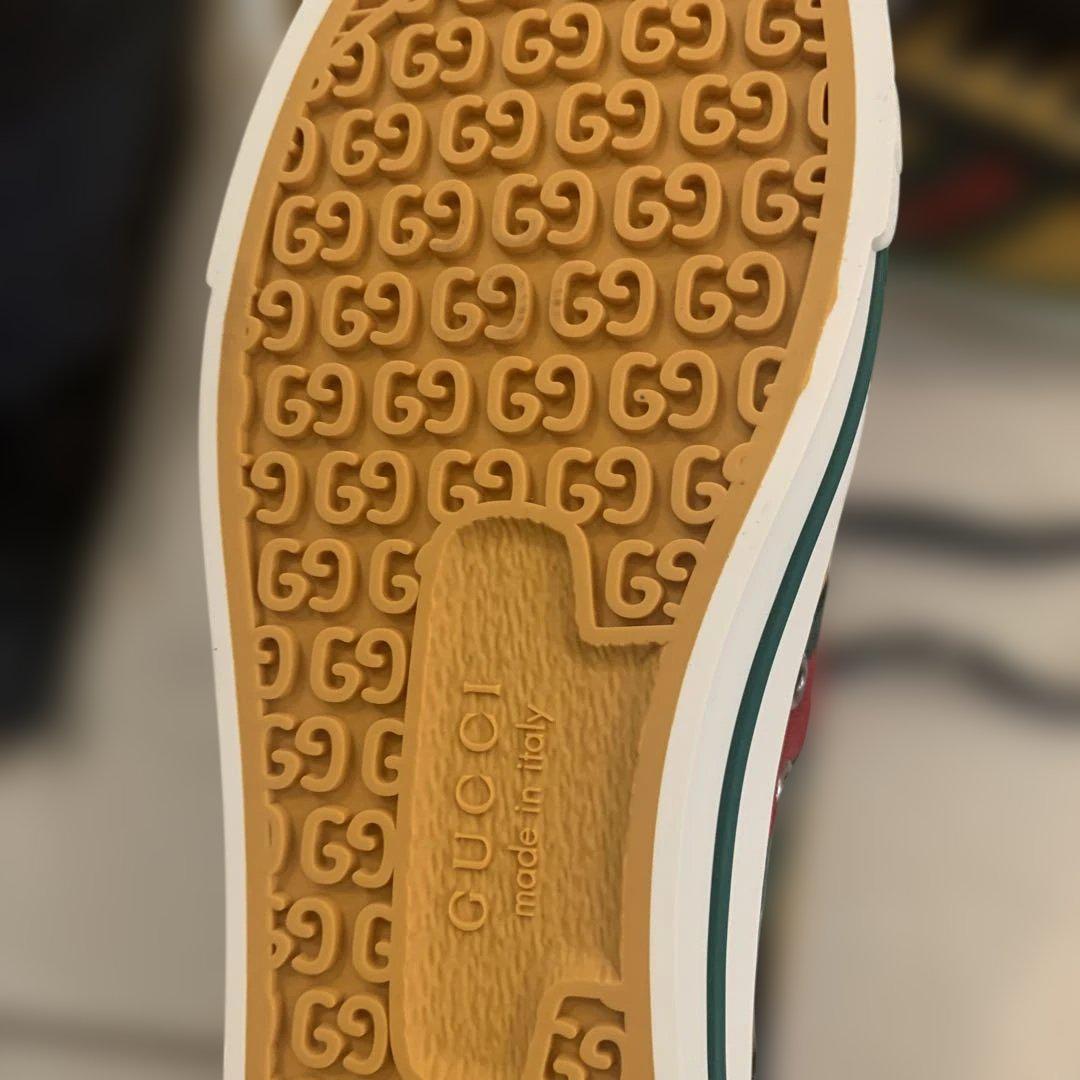 GUCCI スニーカー イエロー　ウェブライン　未使用　ミケーレ