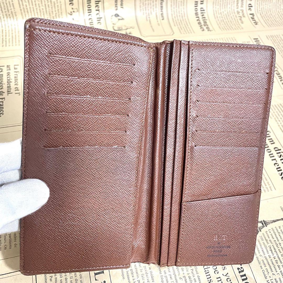 ルイヴィトン ポルトフォイユ ブラザ 長財布 モノグラム ヴィトン 財布