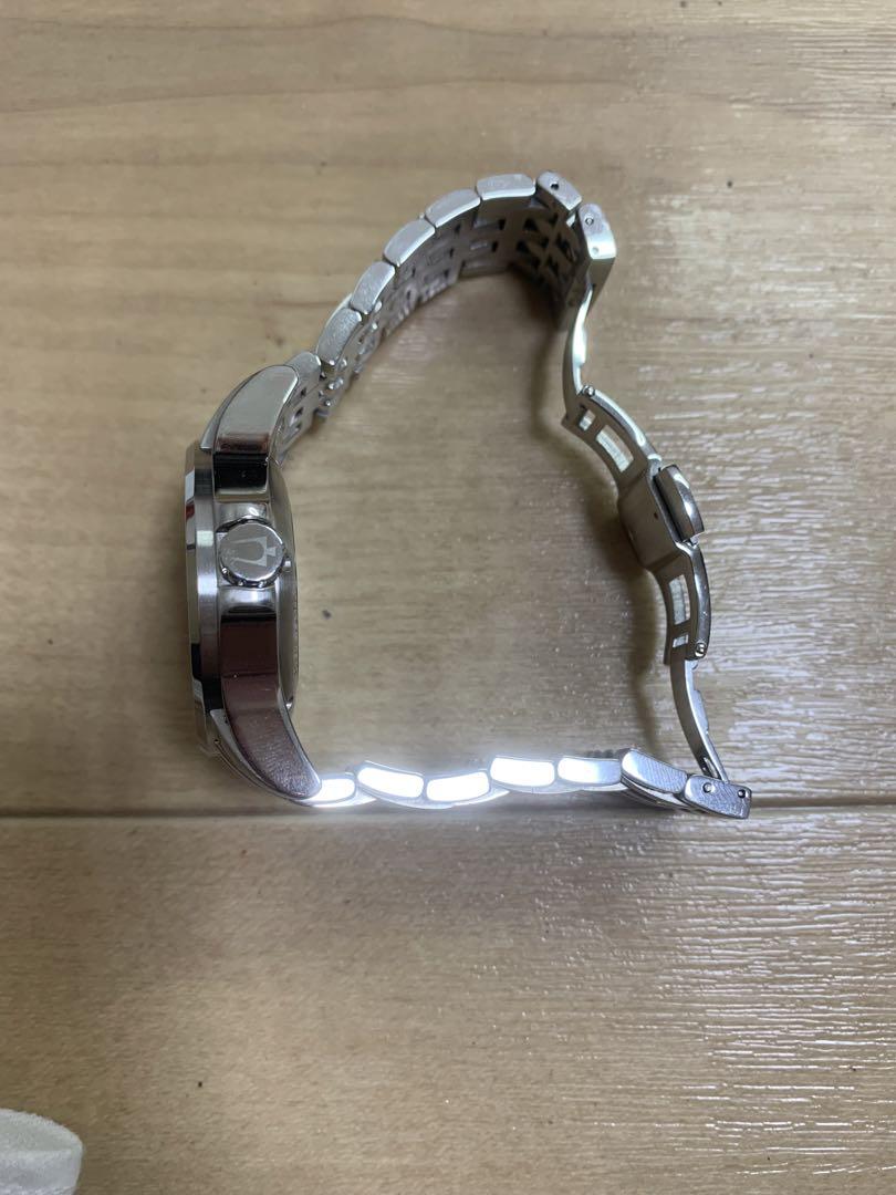 Bulova accutron自動巻き ブラックダイヤル 時計
