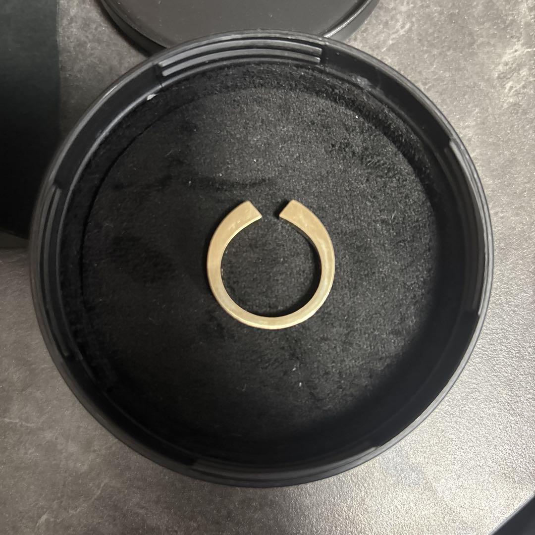 トムウッド　スプリットリング　ゴールド　56 split ring 9k