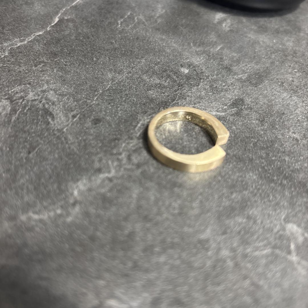 トムウッド　スプリットリング　ゴールド　56 split ring 9k