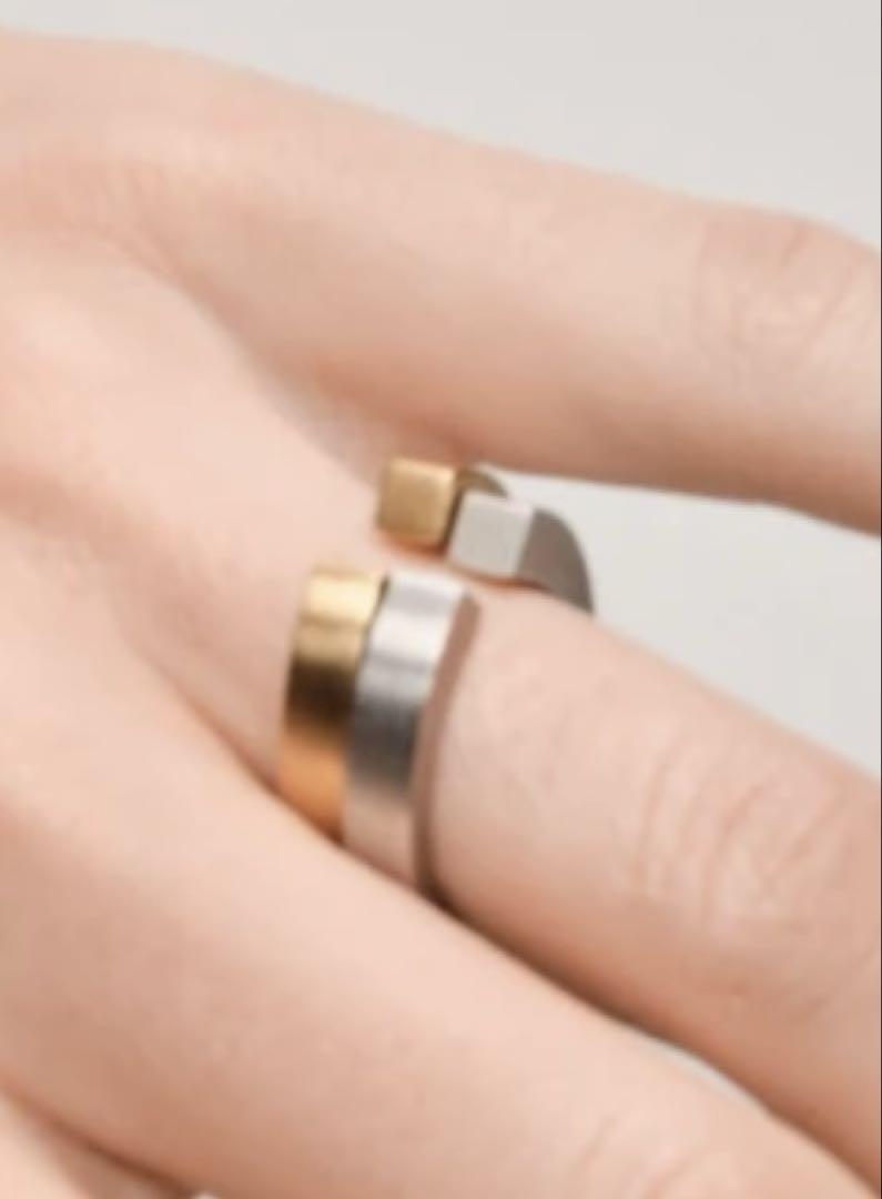 トムウッド　スプリットリング　ゴールド　56 split ring 9k
