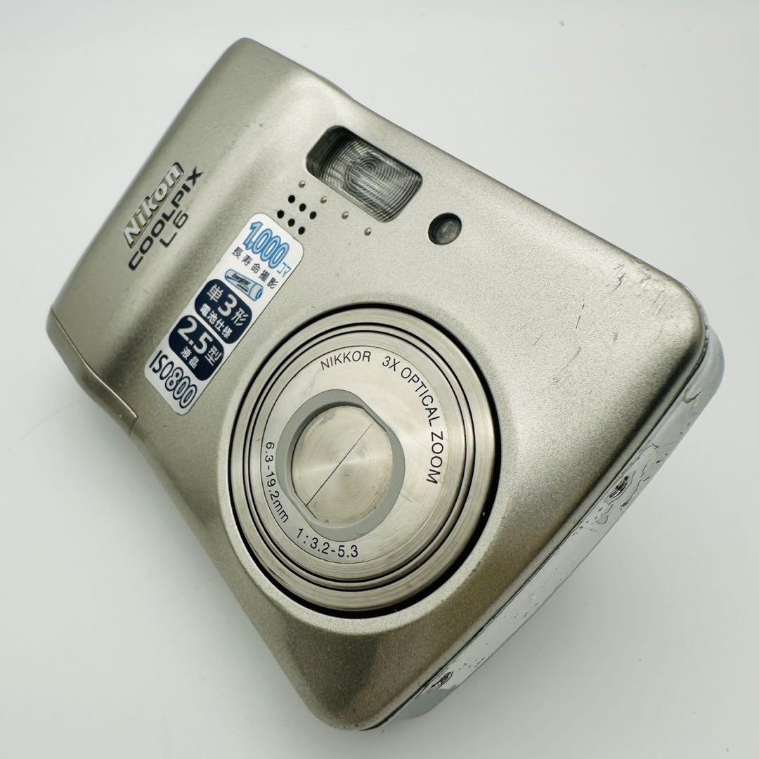 【動作確認済み】NIKON COOLPIX L6 単三電池対応 動作確認済み】NIKON COOLPIX L6 単三電池対応