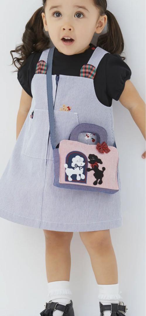 【新品未使用　タグ付き】ファミリア　ジャンバースカート　ワンピース