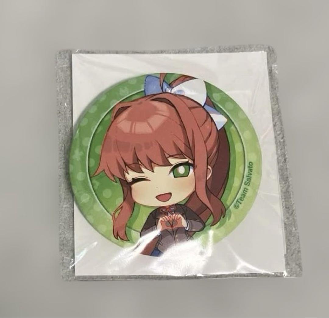ドキドキ文芸部 缶バッジセット ドキドキ文芸部！ DDLC くじメイト D賞 缶バッジ モニカB D-6