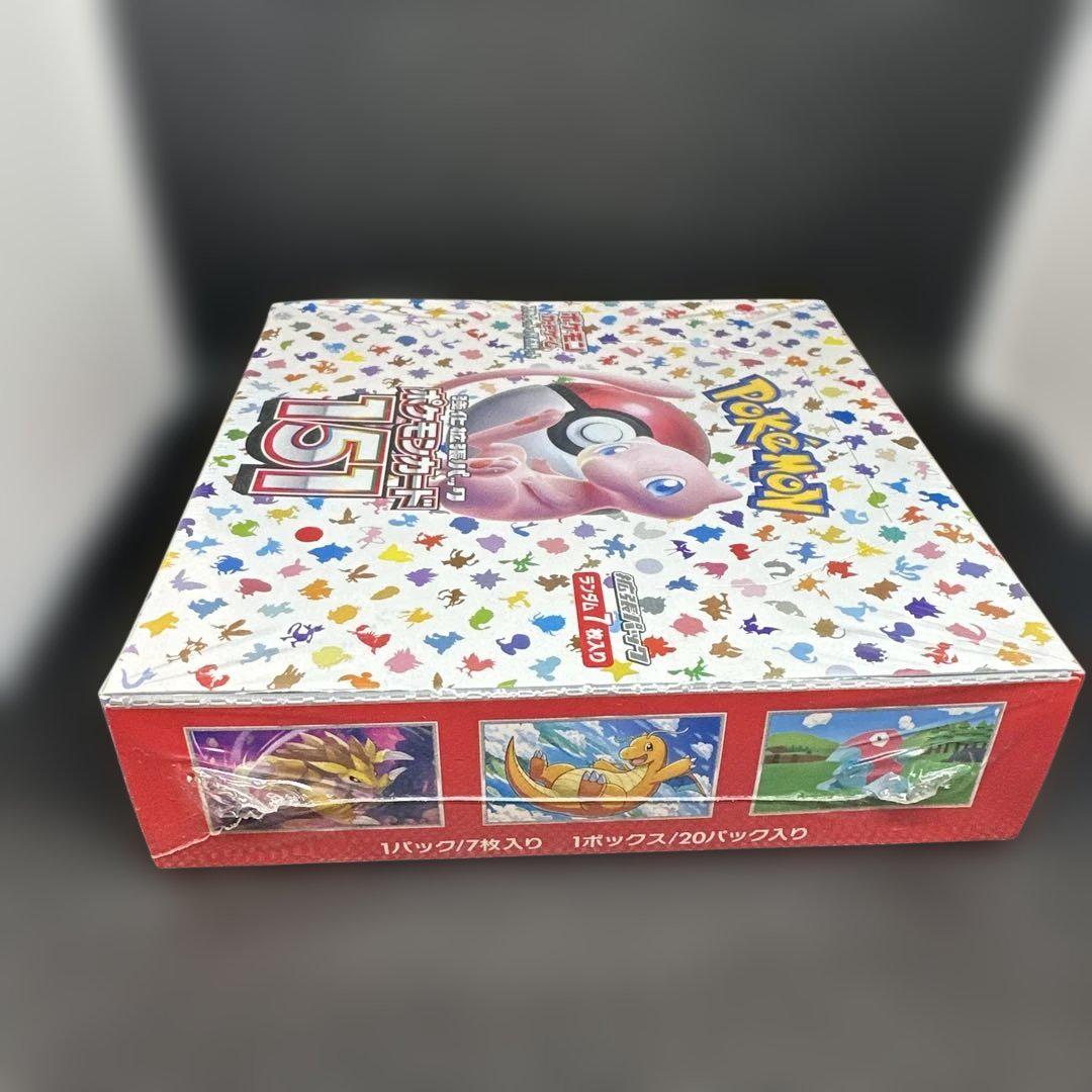 SV2aポケモンカード151！新品未開封！シュリンク付き！ ポケモンカードゲーム 151 ポケモンカード BOX シュリンク付き