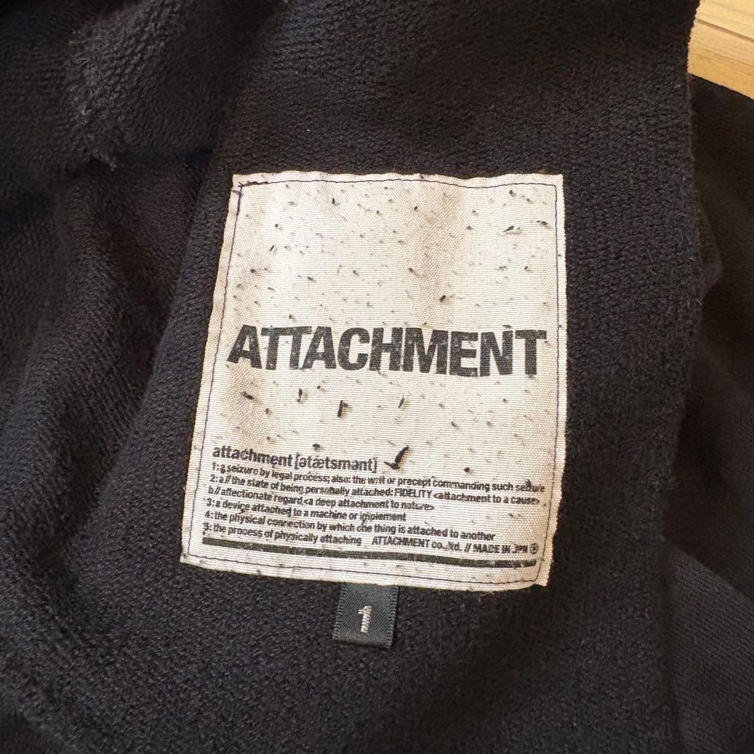 全国送料無料。 ATTACHMENT ブラック サルエルパンツ 1 sS ATTACHMENT 当店人気NO.1。