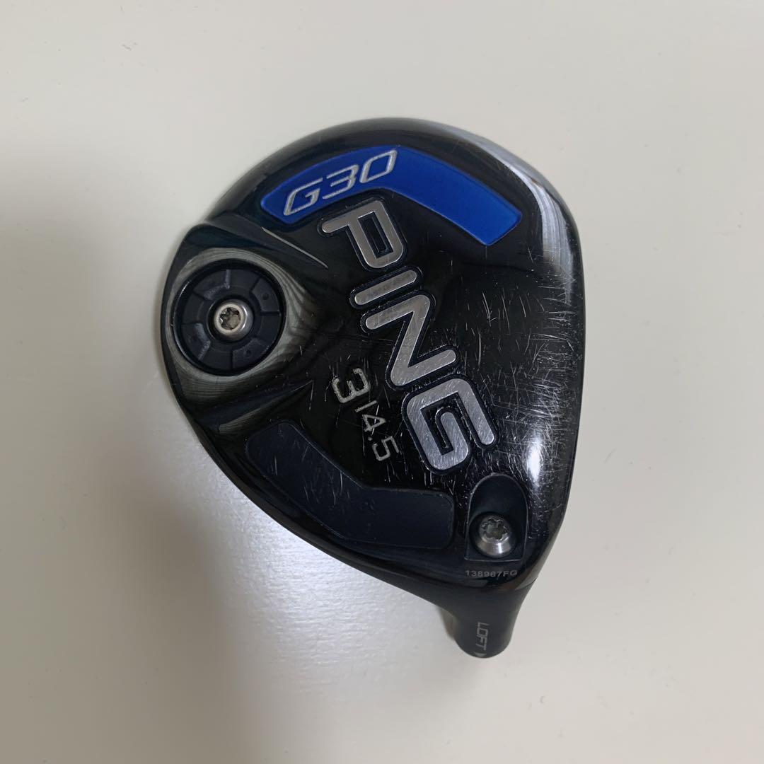 【美品】PING G30 フェアウェイウッド 3W（14.5°）ヘッド単品 PING G425 MAX フェアウェイウッド 3W 14.5° - メルカリ