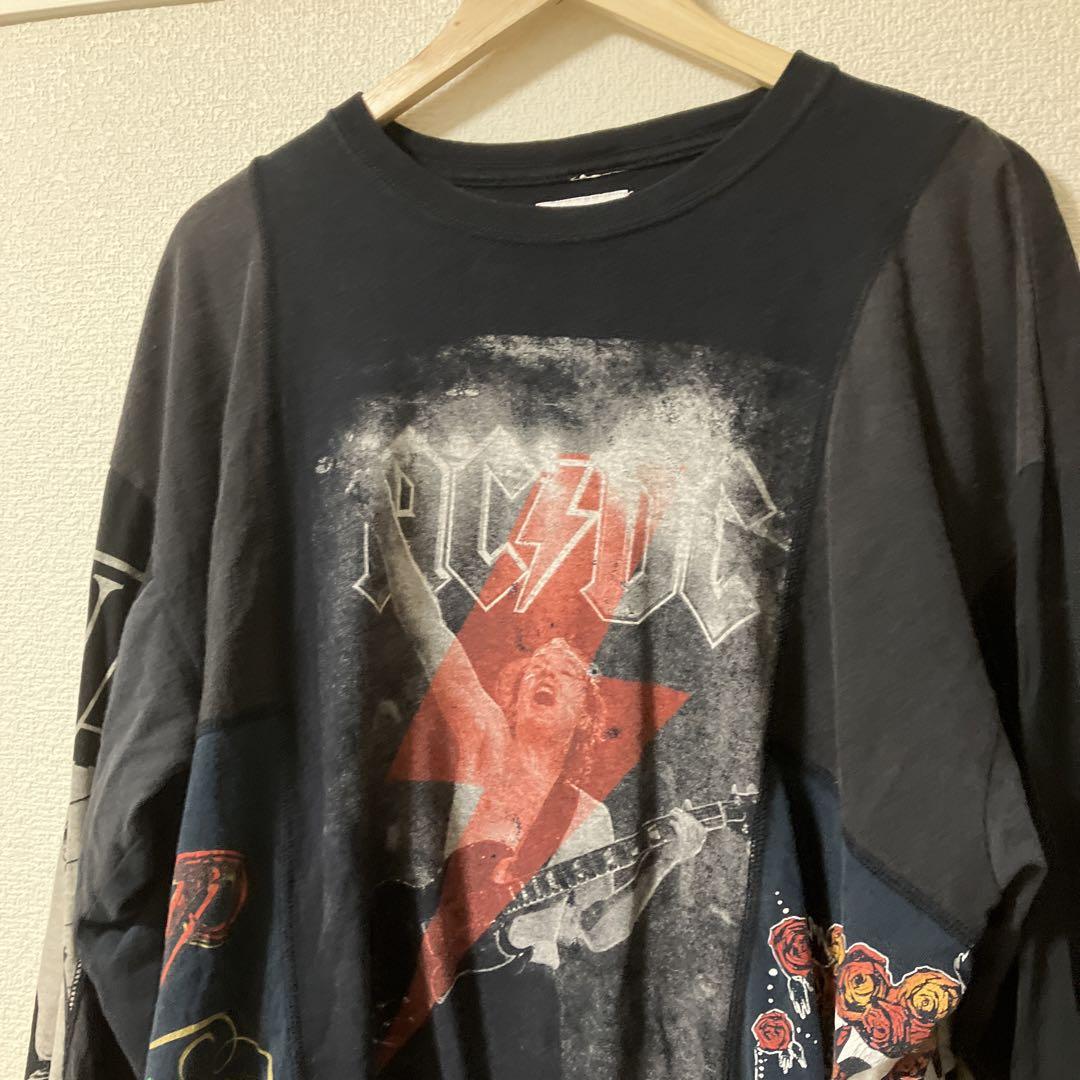Changes F Remake L/S Top 再構築 リメイク バンドT