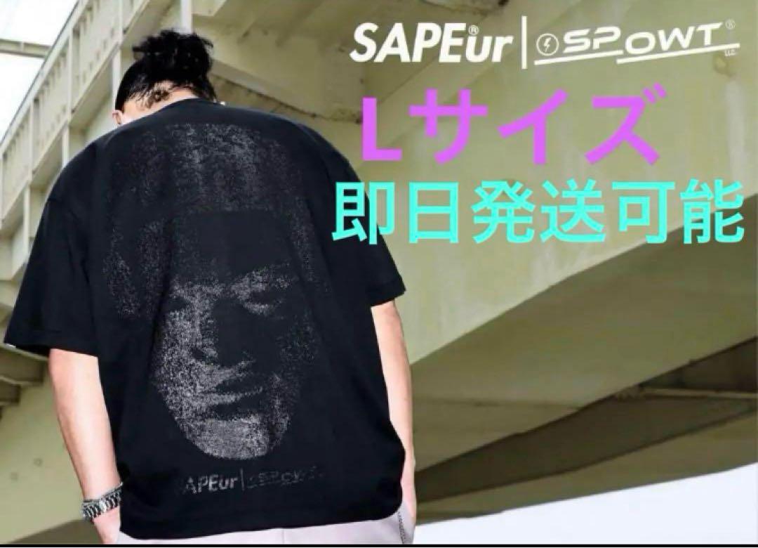 □SPOWT × SAPEur□S/S TEE□ブラック - メルカリ