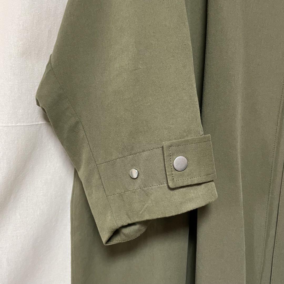 FASHIRU soutien collar coat/ステインカラーコート