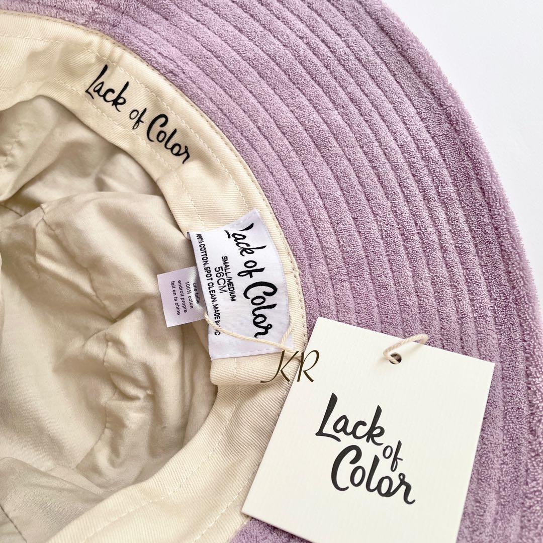 ＊Lack of Color ＊ ウェーブ バケットハット ラベンダー S/M Lack of Color ＊ ウェーブ バケットハット ラベンダー S/M 帽子