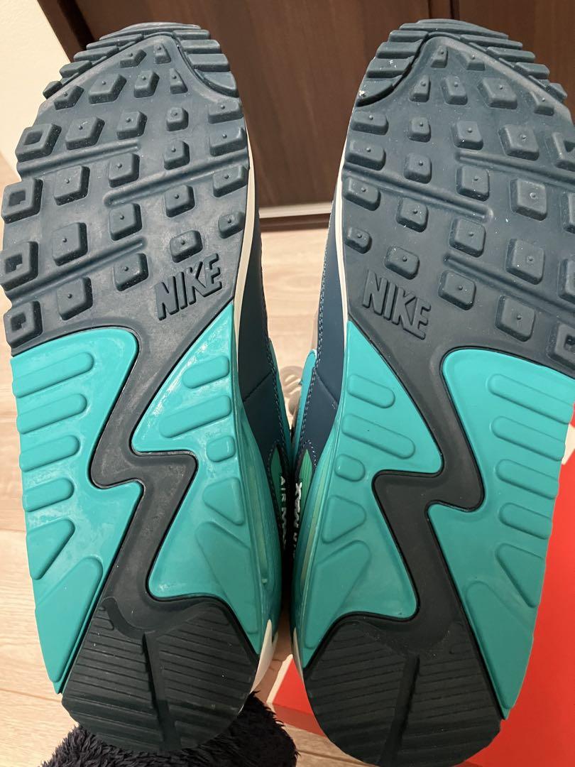 Nike Air Max 90 エッセンシャル　ホワイト/ターコイズ