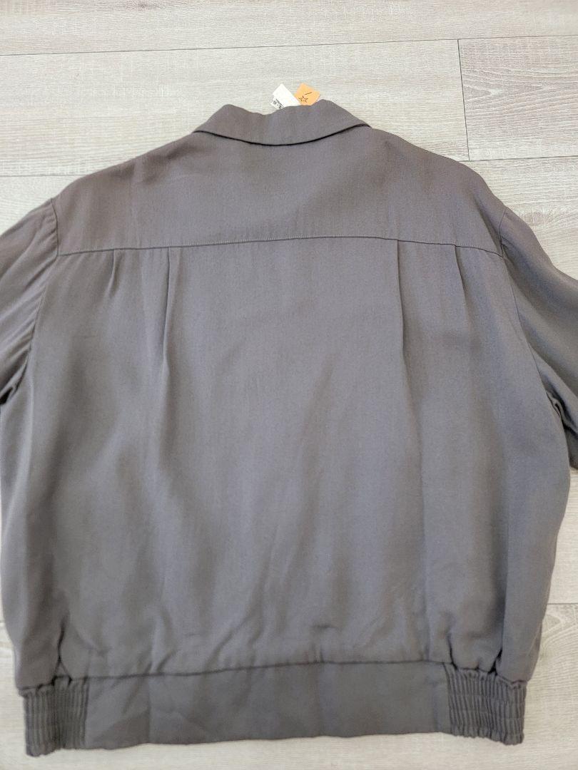 定番の中古商品 50s】レーヨンギャバジンジャケット グレー ※クリーニング済み ジャケット・アウター