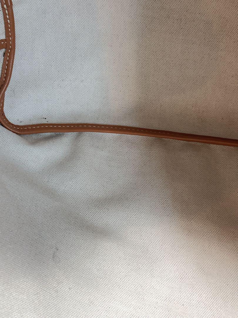 ゴヤール GOYARD サンルイ PM トートバッグ ブラック×ブラウン