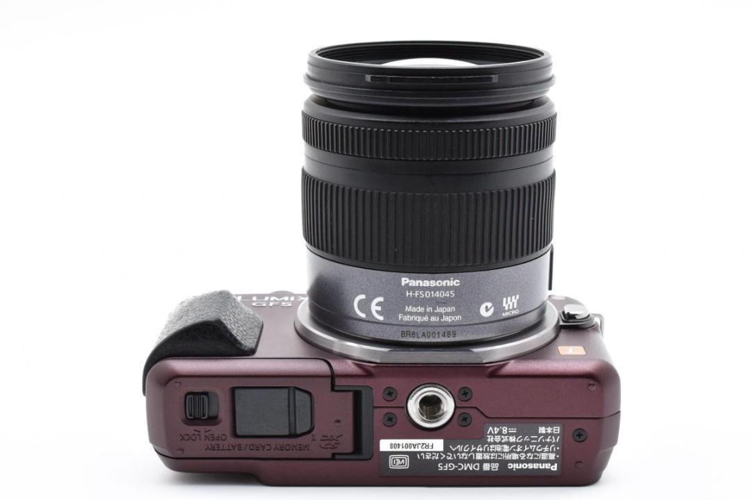 ショット数9200回 LUMIX DMC-GF5 レンズセット 充電器付き
