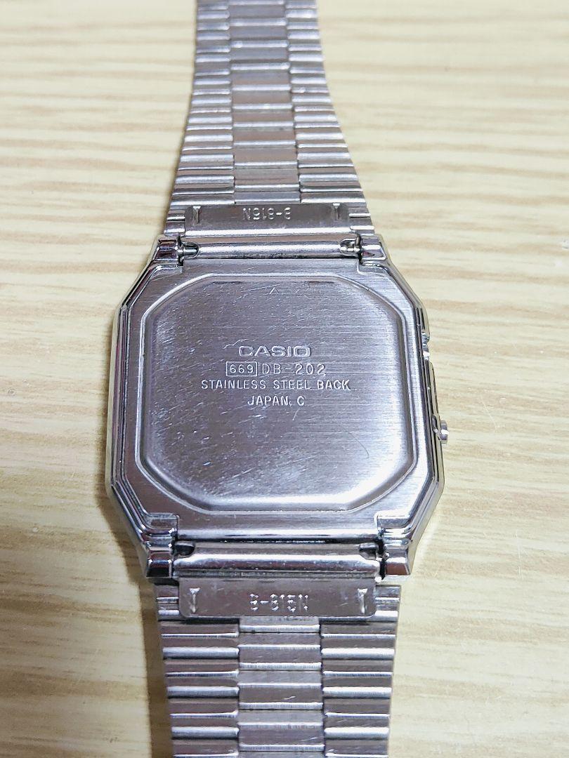 CASIO DB-202 DATA BANK デジタル腕時計