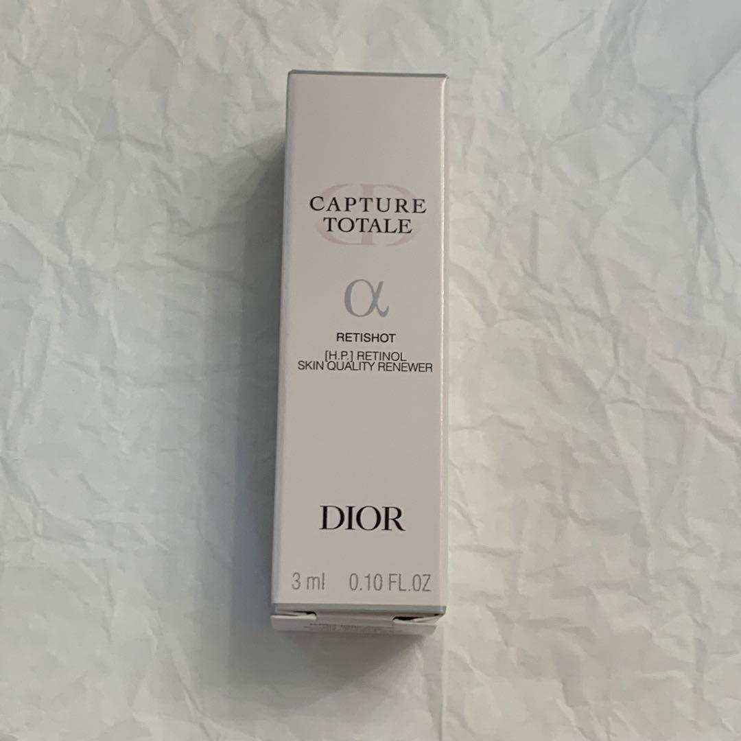 ディオール　/ 【新品・サンプル同封】カプチュールトータルレチショット　セット DIOR】 【新作】カプチュール トータル レチショット 純粋