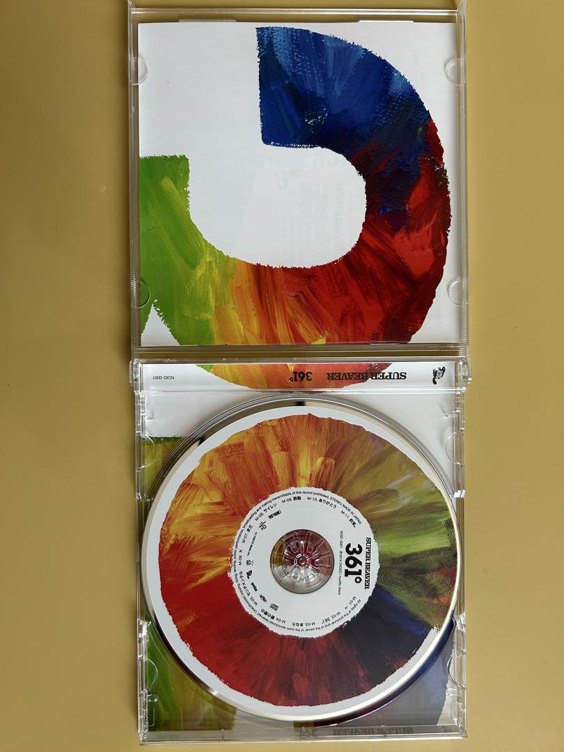 SUPER BEAVER スーパービーバー 361° CD - メルカリ