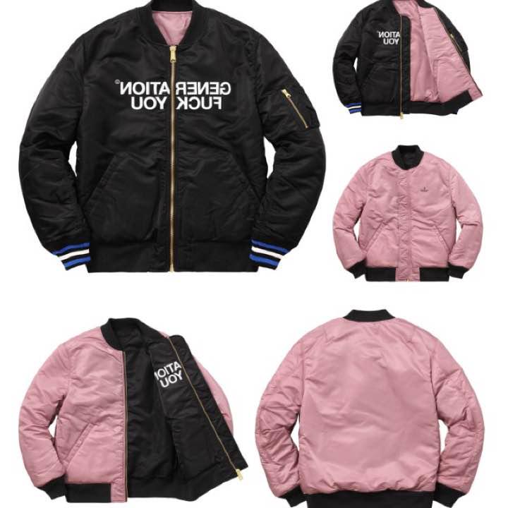 ジャケット・アウター Supreme UNDER COVER MA-1 BLACK S