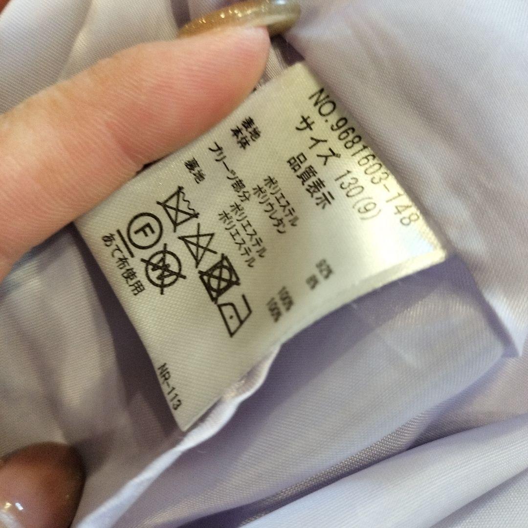 たま様専用 ラベンダー フォーマルドレス スカラップカラー