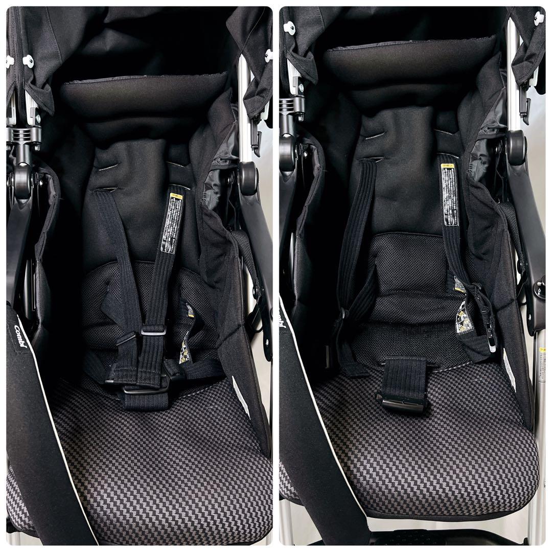 【美品】Combi コンビ ツインスピン GC 2人乗り ベビーカー 双子 兄弟