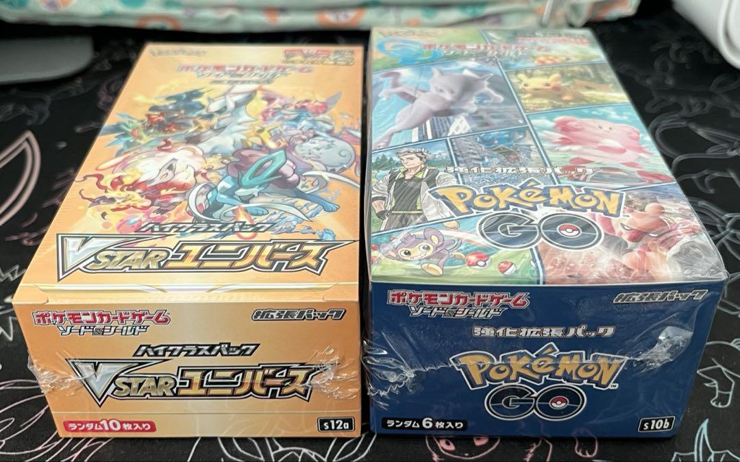 ポケモンカード　未開封box シュリンク付き　6box