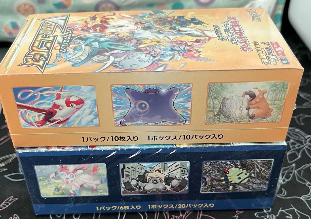 ポケモンカード　未開封box シュリンク付き　6box