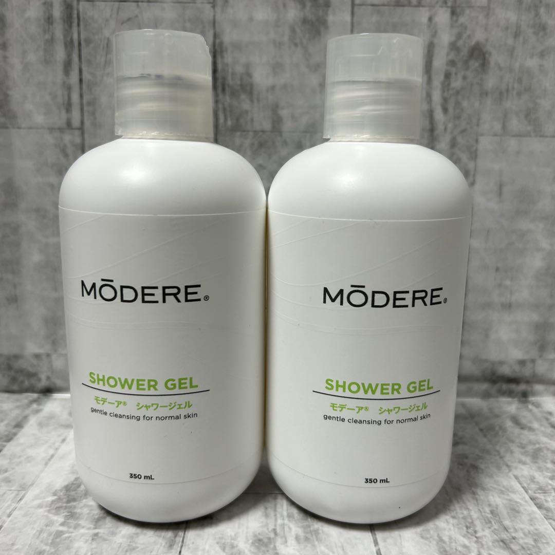 モデーア　シャワージェル　MODERE 2本セット　ポンプ付き　新品 モデーア シャワージェル2本セット - メルカリ