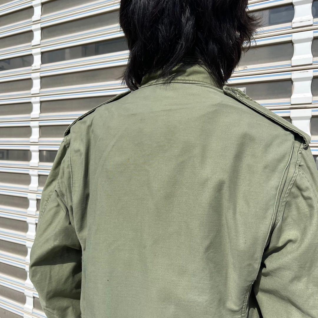 70s 米軍 実物 M-65 フィールドジャケット 3rd ヴィンテージ S