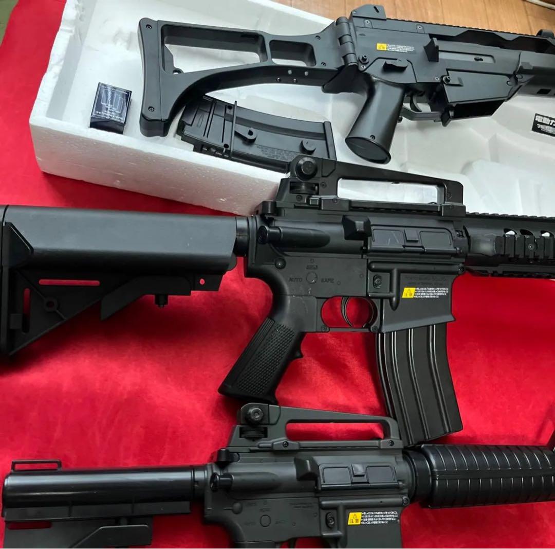 3丁セット　東京マルイ ライトプロ　コルトM4CQB ボーイズ　M4 G36c
