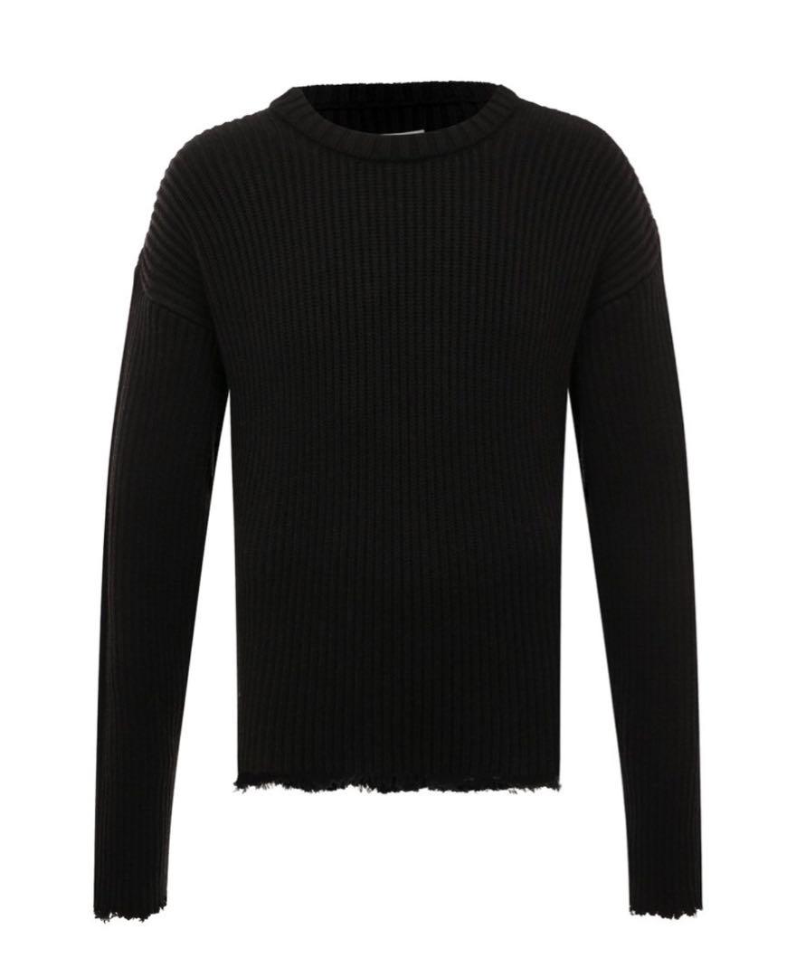 MM6 Maison Margiela ダメージニットコットン混