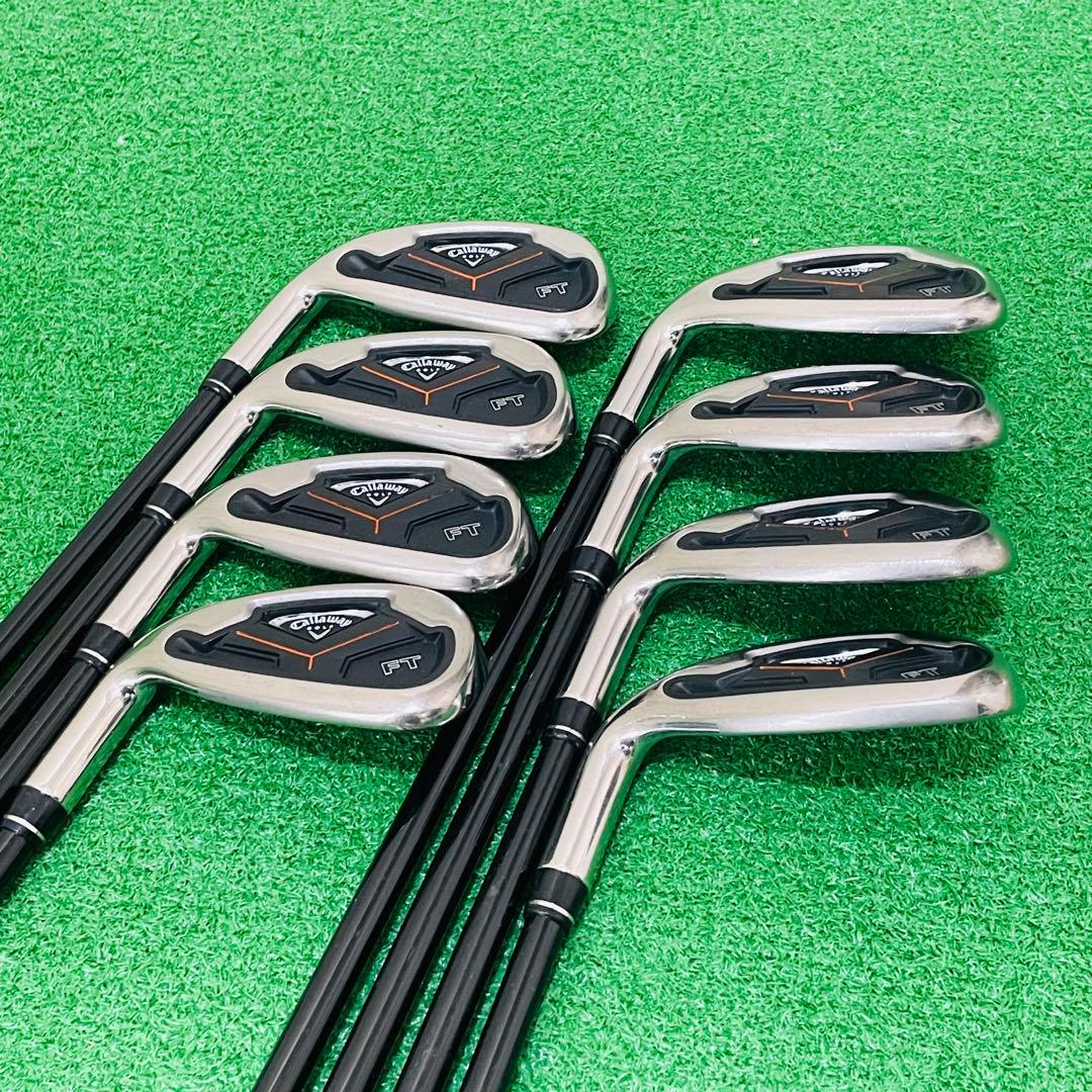 9006 Callaway FT キャロウェイ レフティ 左利き アイアン8本