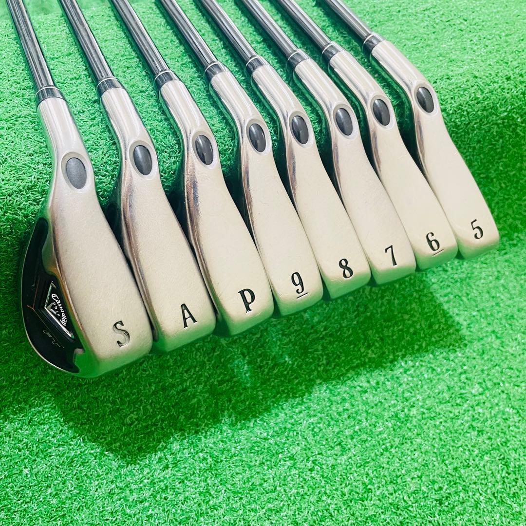 9006 Callaway FT キャロウェイ レフティ 左利き アイアン8本