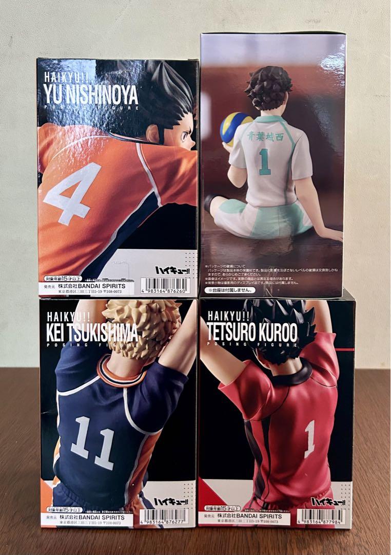 は自分にプチご褒美を ハイキューフィギュア10個セット❗️ゴミ捨て場の決戦 研磨黒尾 コミック・アニメ