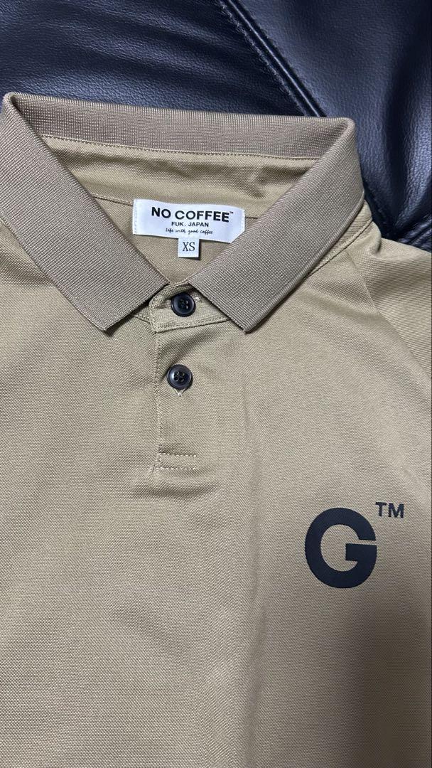 【新品】NO GOLF ポロシャツ カーキ XSサイズ