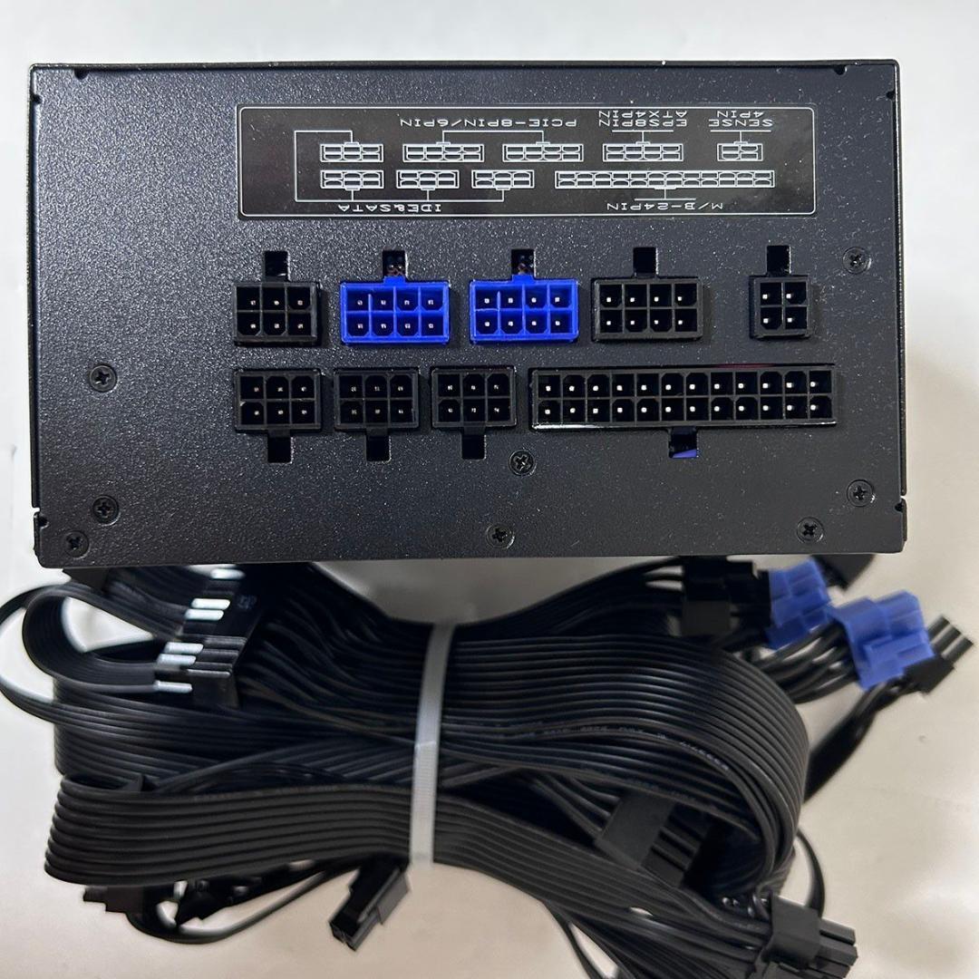 フルプラグイン 750W 80+白金 シルバーストーン製 ATX電源