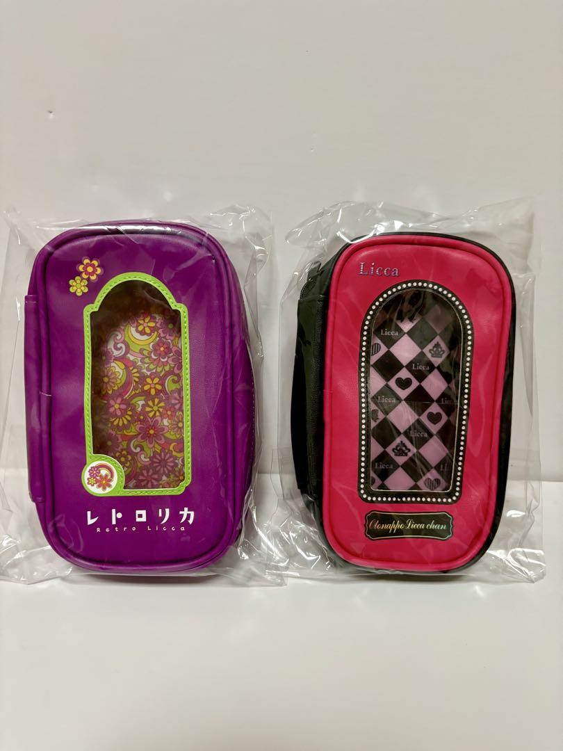 リカちゃん　ジップポーチ　4種セット　コンプ　ラウンドワン限定 リカちゃん ジップポーチ 4種セット コンプ ラウンドワン限定