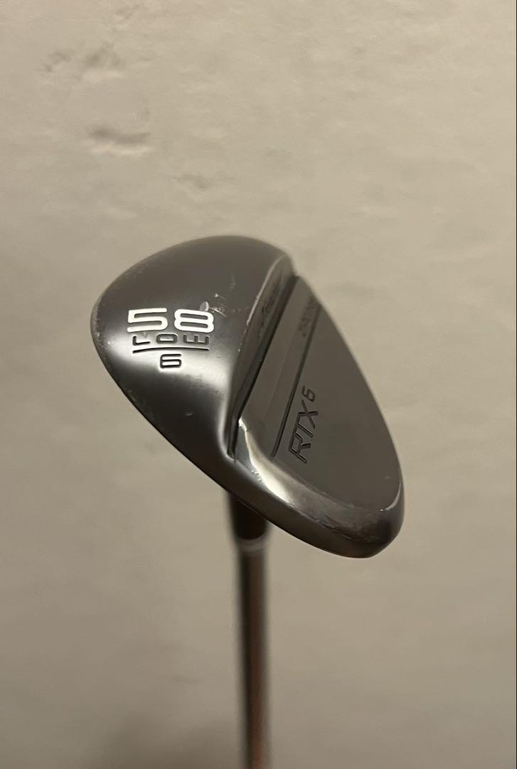 Cleveland RTX 6 58度 ウェッジ（バウンス角6度）